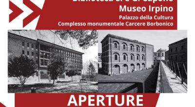 Apertura straordinaria Biblioteca Capone e Museo Irpino