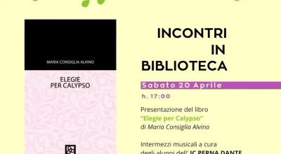 Presentazione del libro “Elegie per Calypso” di Maria Consiglia Alvino